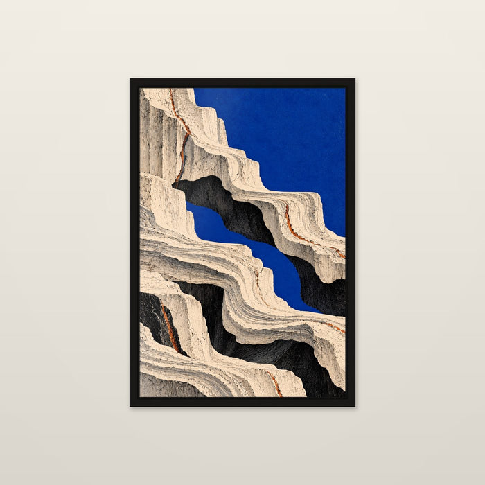 Strata, shown at 8 x 12 in / Unframed