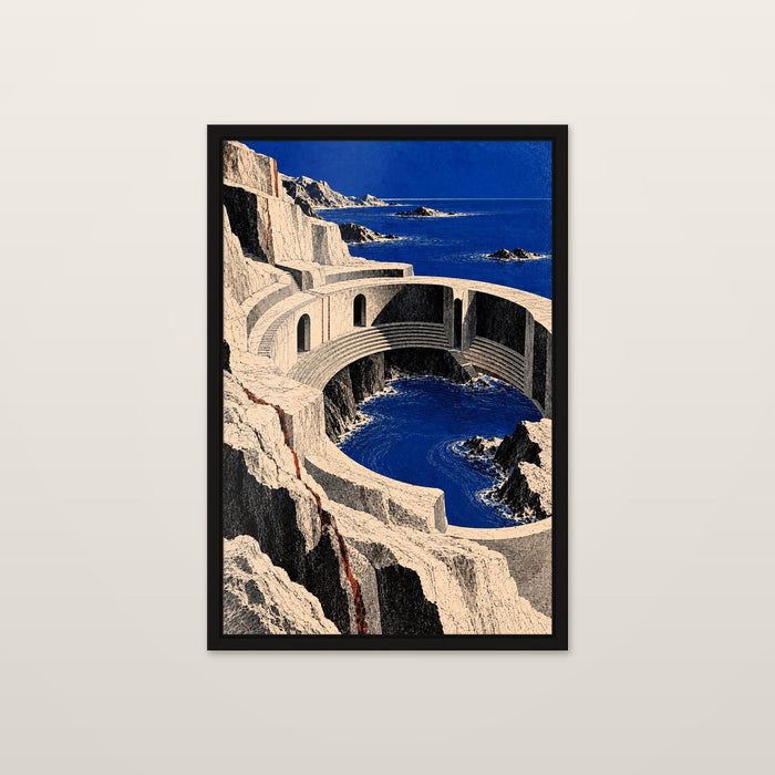 Amphitheatre, shown at 8 x 12 in / Unframed