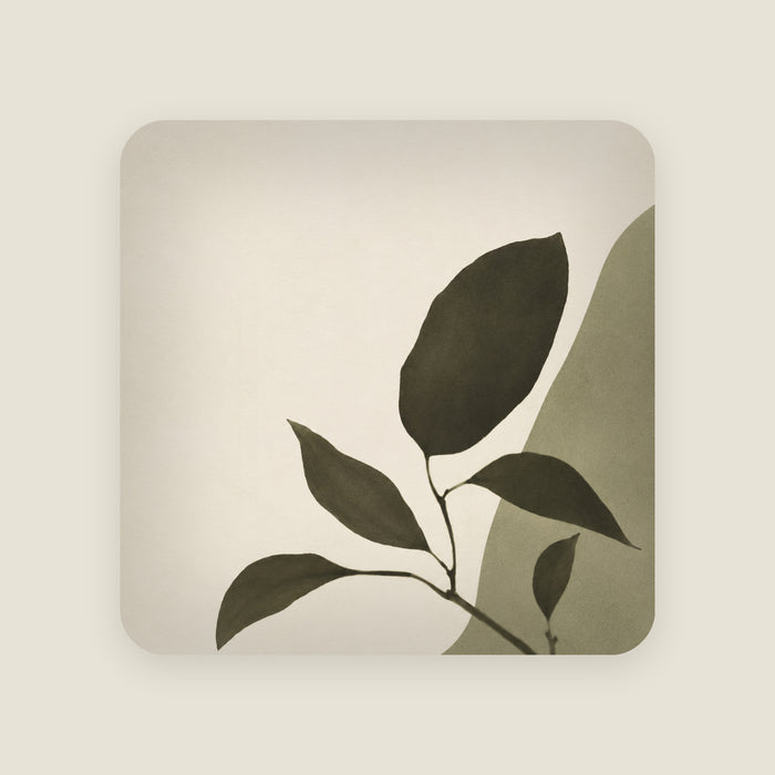 Botanical Silhouette Cushion, shown at 24 x 24 in (610 x 610 mm)
