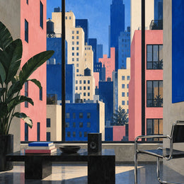 Cityscape Studio, the unframed sheet