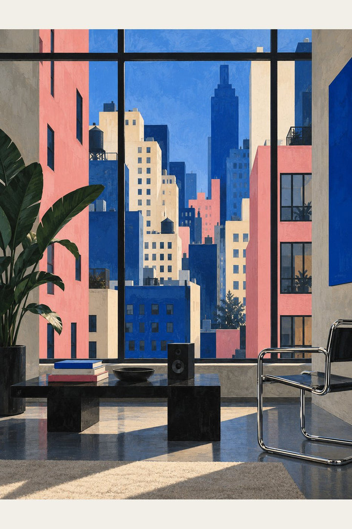 Cityscape Studio, the unframed sheet