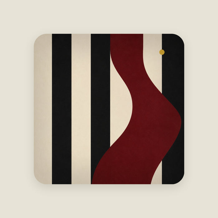 Fun Stripe Cushion, shown at 24 x 24 in (610 x 610 mm)