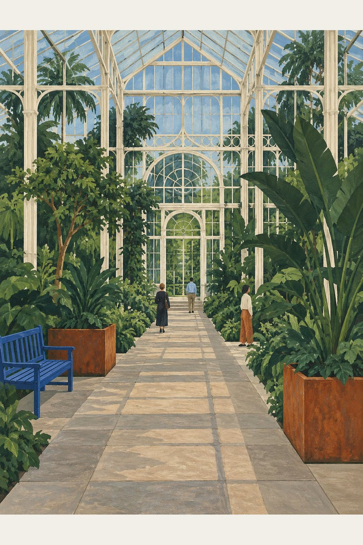 Glasshouse Walkway, the unframed sheet