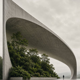Monumental Canopy, the unframed sheet