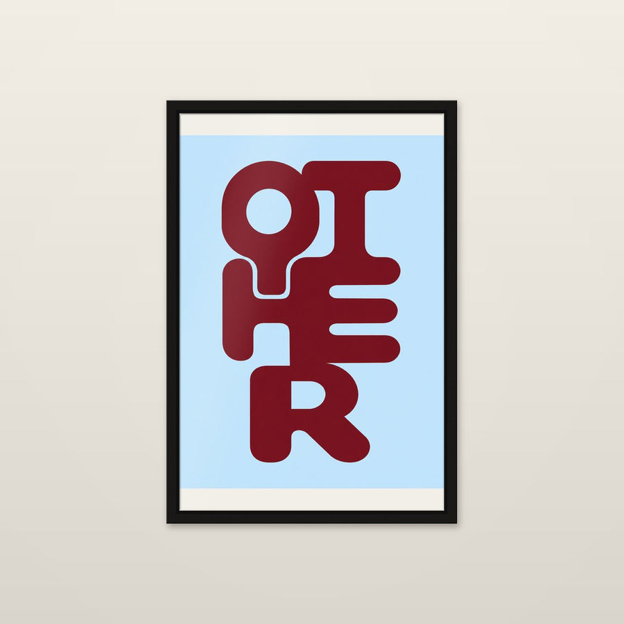 Other, framed in black