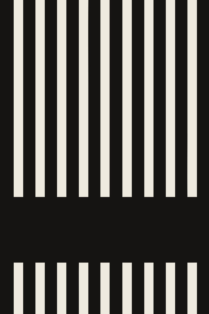Stripe Interruption, the unframed sheet.