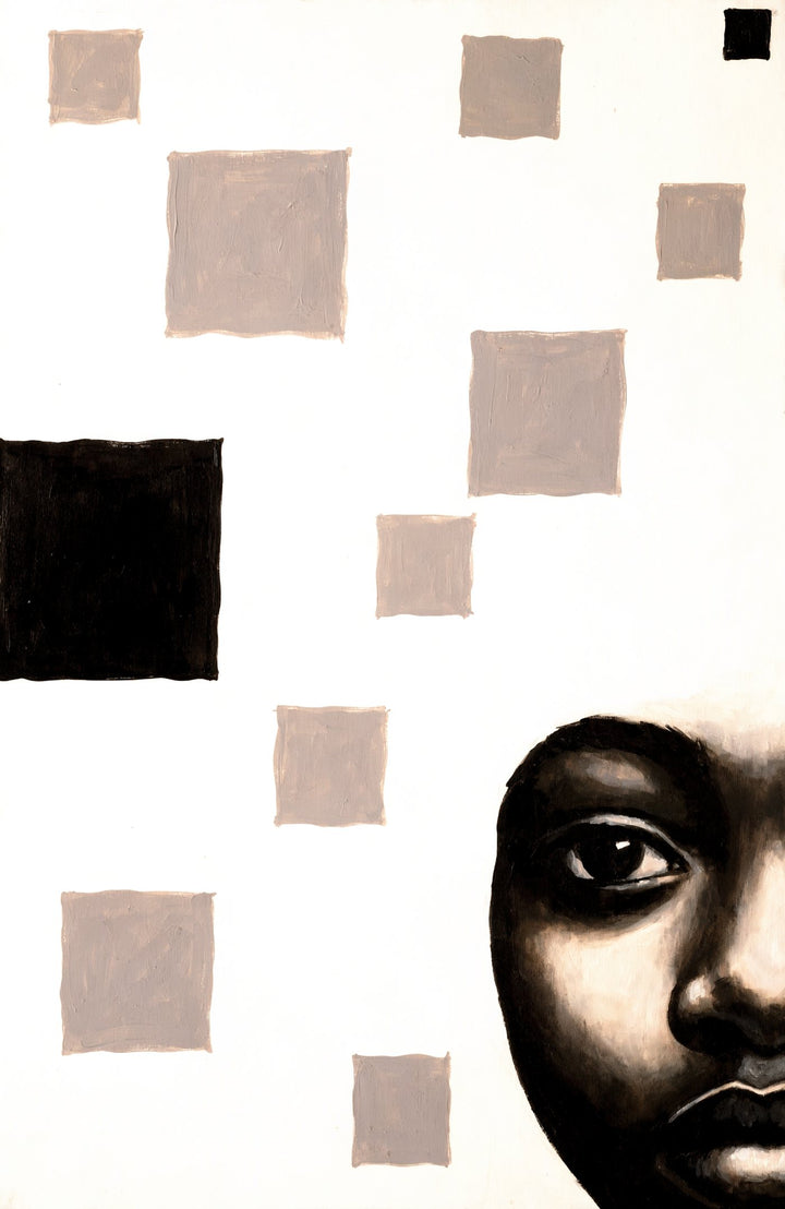 Twelve Squares, the unframed sheet.