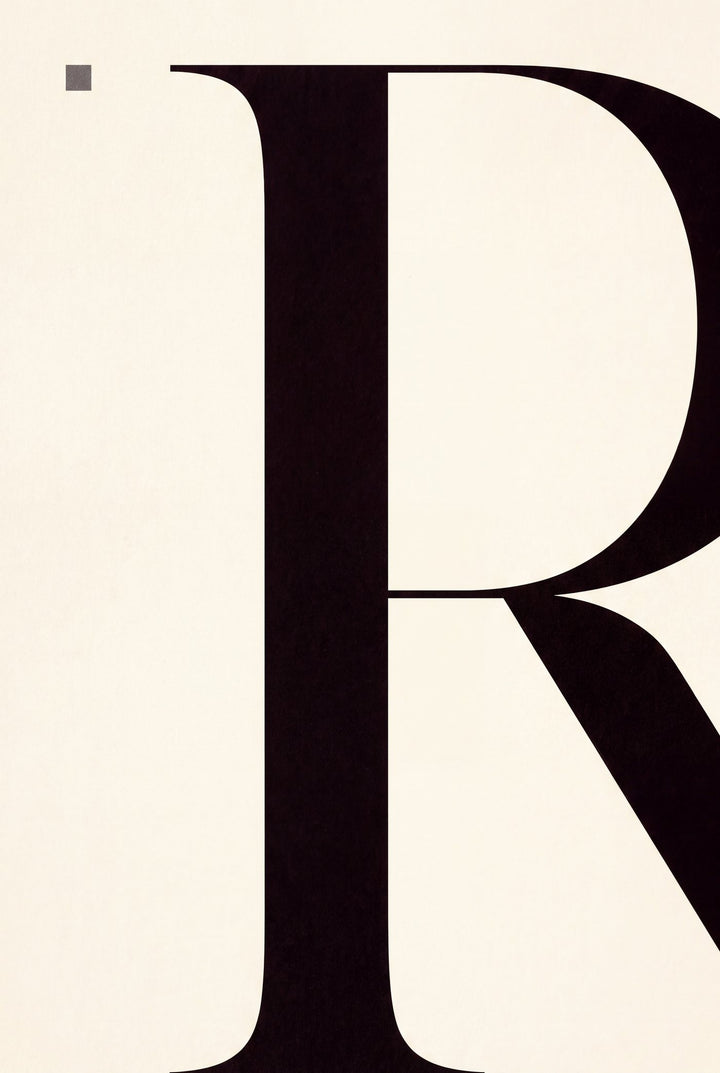 Half Letter — art print, unframed