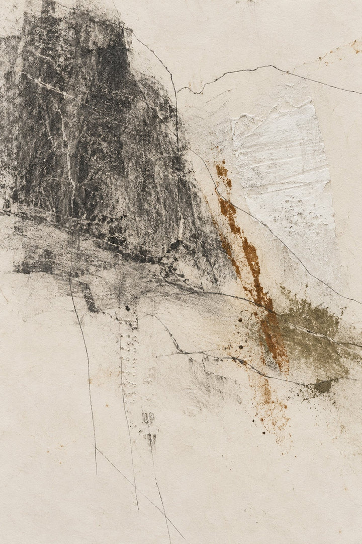 Plaster Study, the unframed sheet.