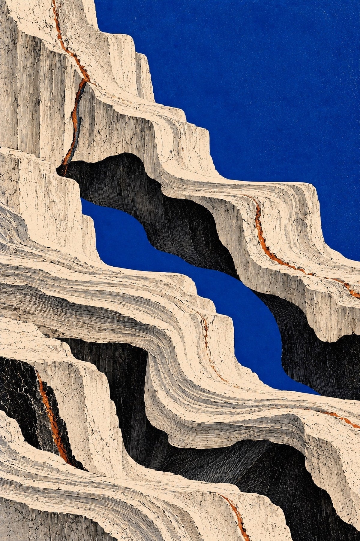 Strata, the unframed sheet.