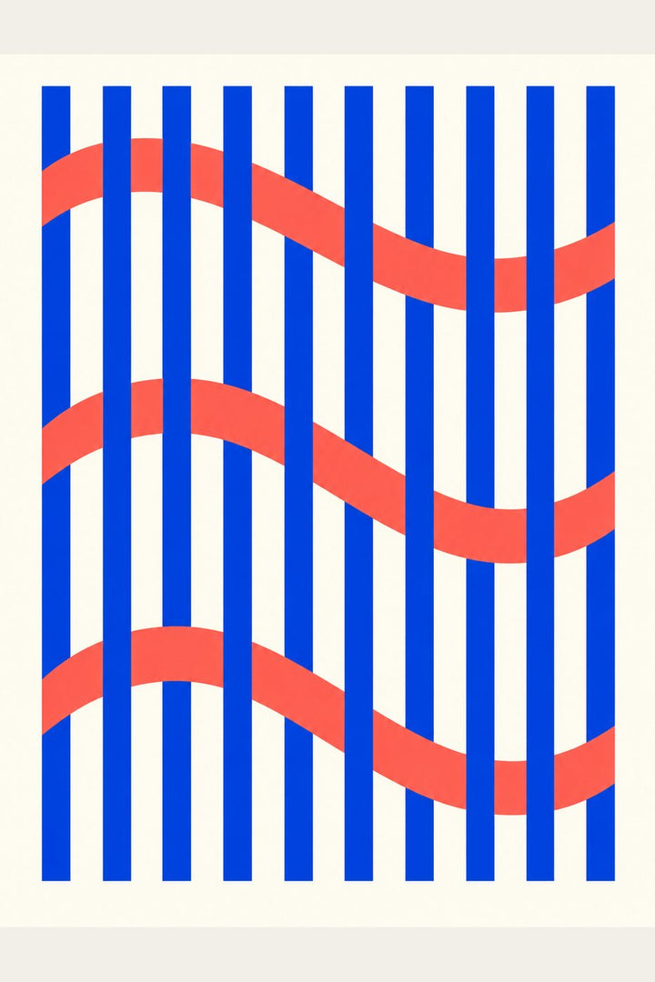 Wave Cage, the unframed sheet